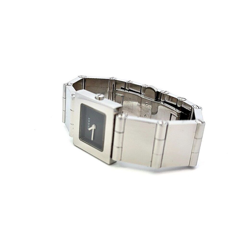 Gucci Stainless Steel Water Resistant Swiss Made Wristwatch 6" Estate G52 - Picture 3 of 12